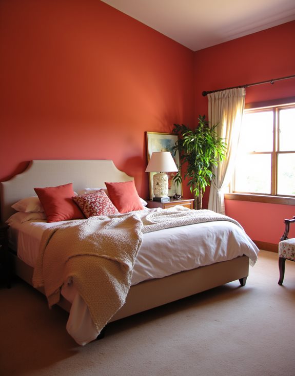 corail douillet et beige chaud