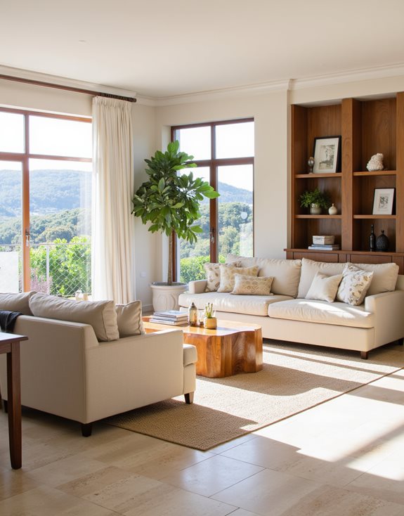 espace ouvert et chaleureux