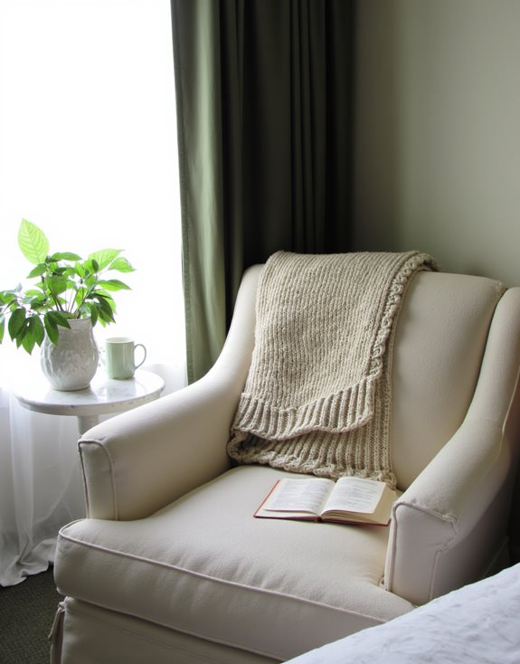 inspiration pour un coin lecture douillet