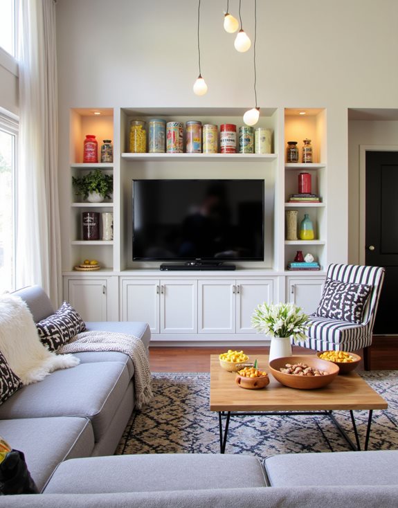 coin snack douillet installé