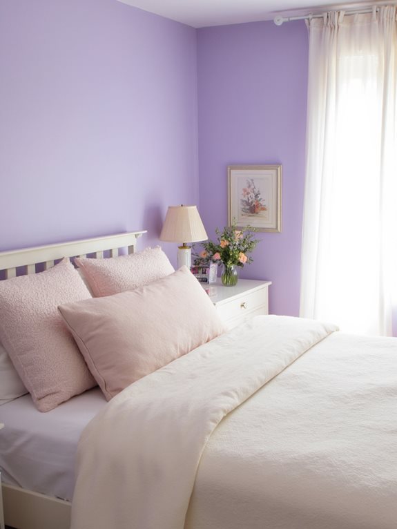 décor intérieur lavande rêveur