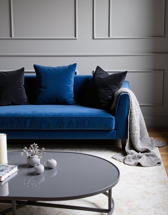 toit gris élégant et serein