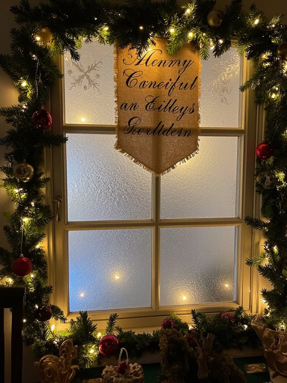 création de bannière festive pour les vacances