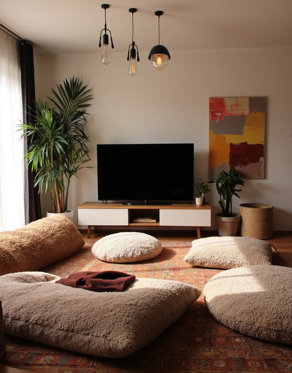 coussins de sol flexibles et confortables