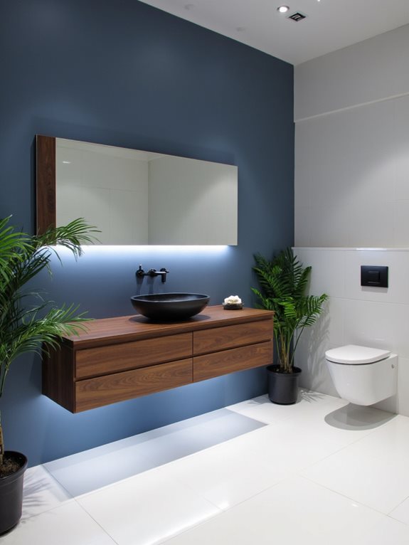 Les vasques flottantes améliorent les espaces