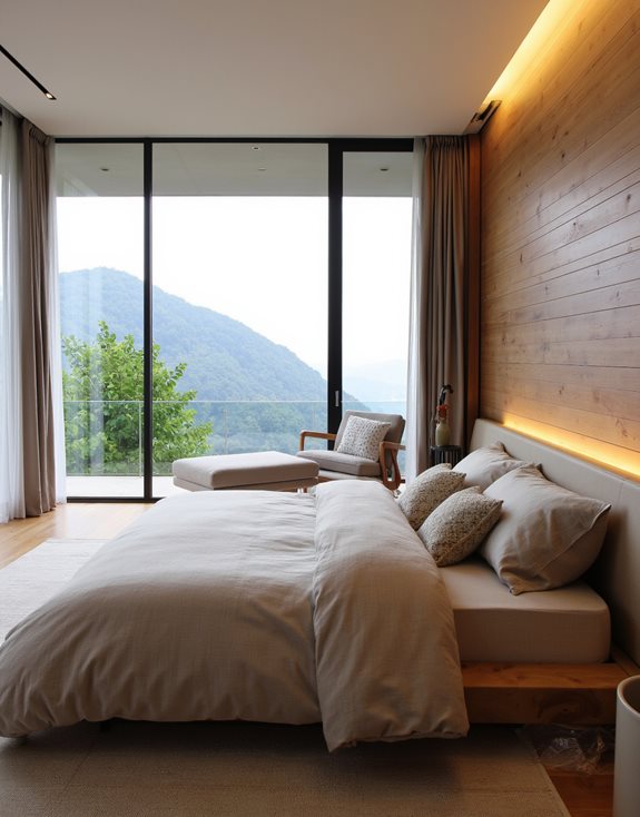 Plafond à sol avec des vues à couper le souffle