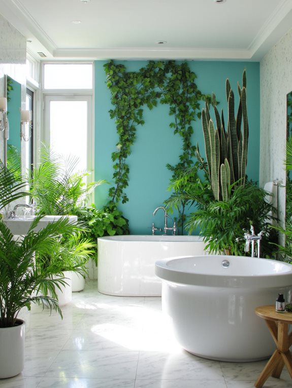 conseils de décoration avec des plantes d'intérieur