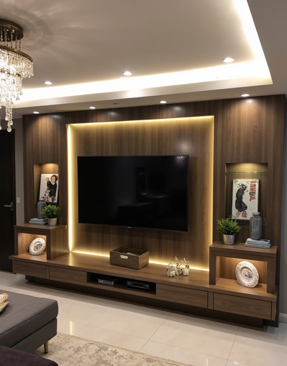 éclairage en couches pour l'ambiance