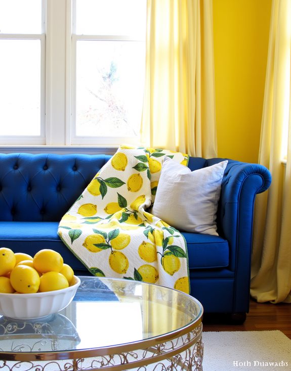 idées de décorations sur le thème du citron animées