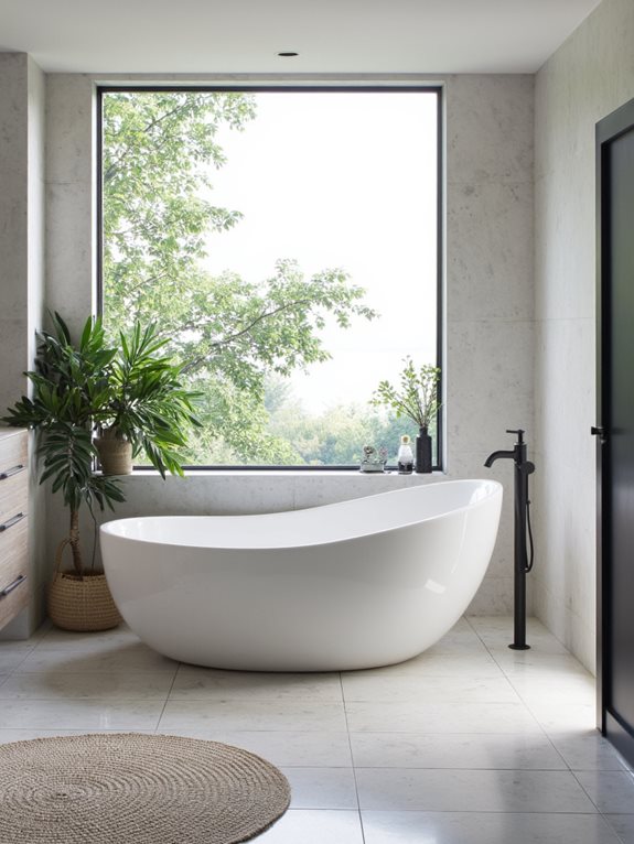 Des baignoires autoportantes luxueuses vous attendent