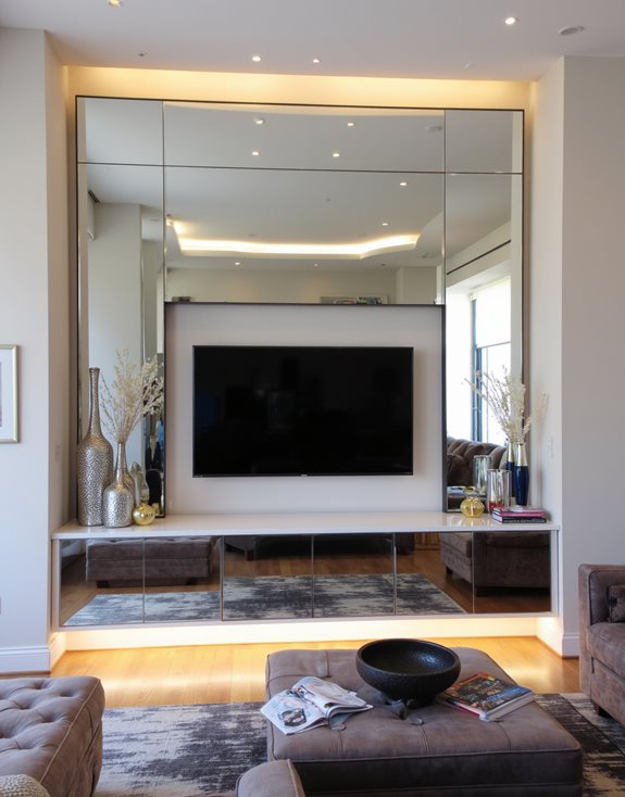 miroirs modernes et élégants