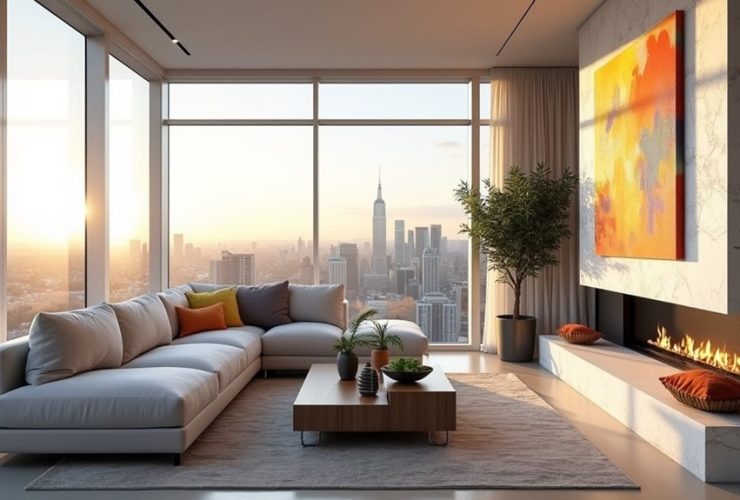 idées de salon moderne