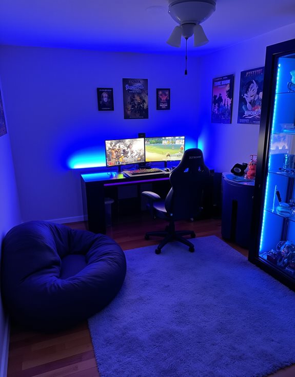 esthétique de l'espace de jeu personnalisé