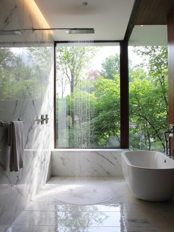 expérience de spa de douche de pluie