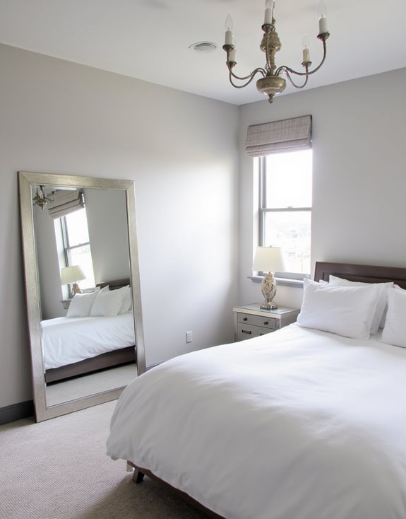 Les surfaces réfléchissantes rehaussent l'élégance