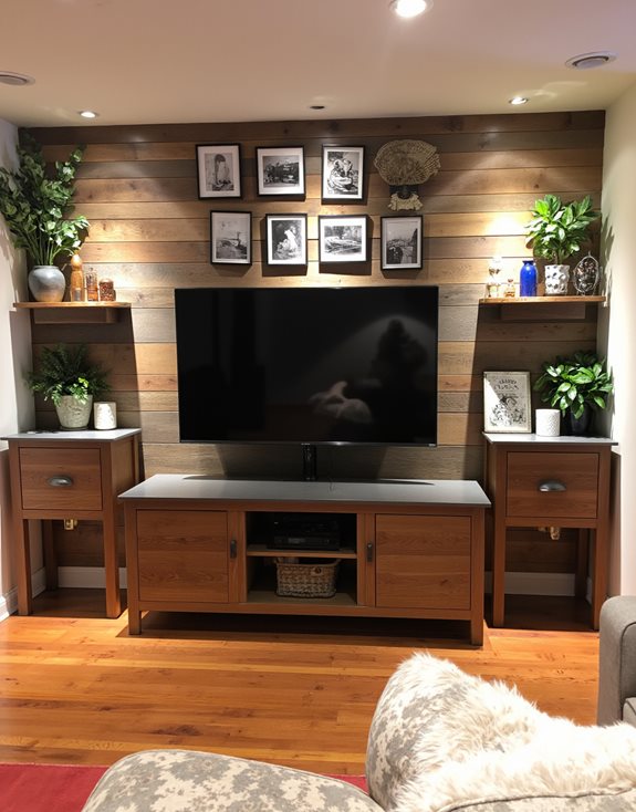 charme rustique pour le salon