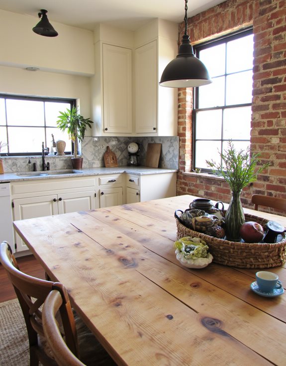 design de cuisine industriel rustique