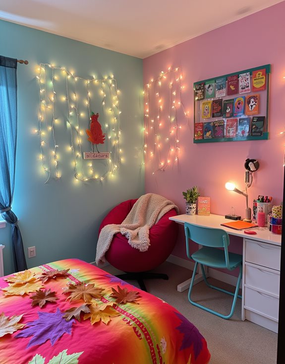 des mises à jour de décoration de chambre saisonnières