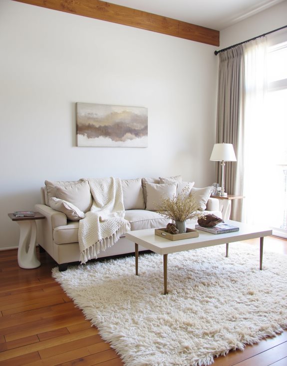 serre confortable beige étreinte