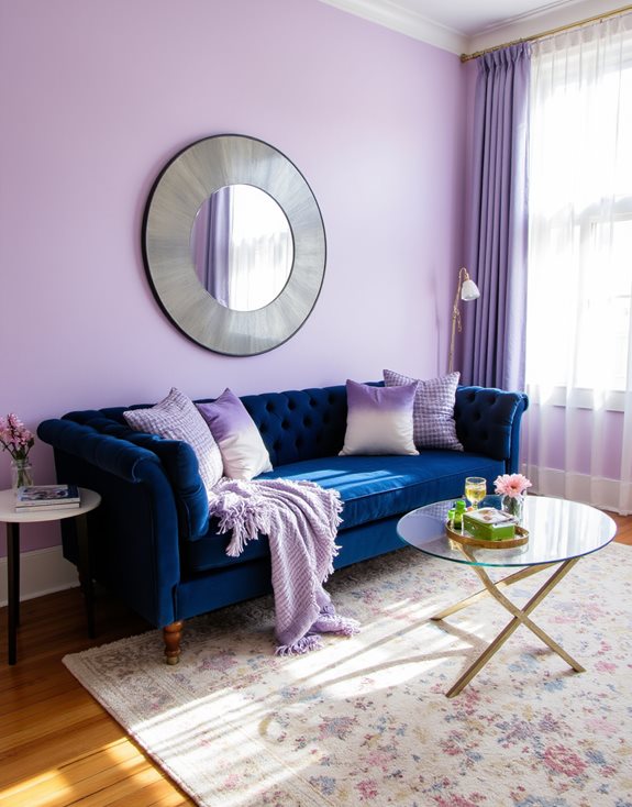 déco douce lavande cosy