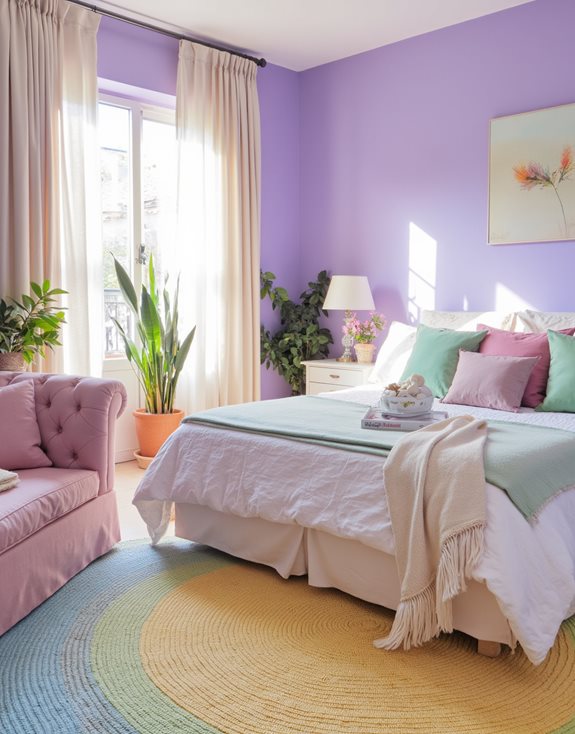 décoration de rêve en pastel doux