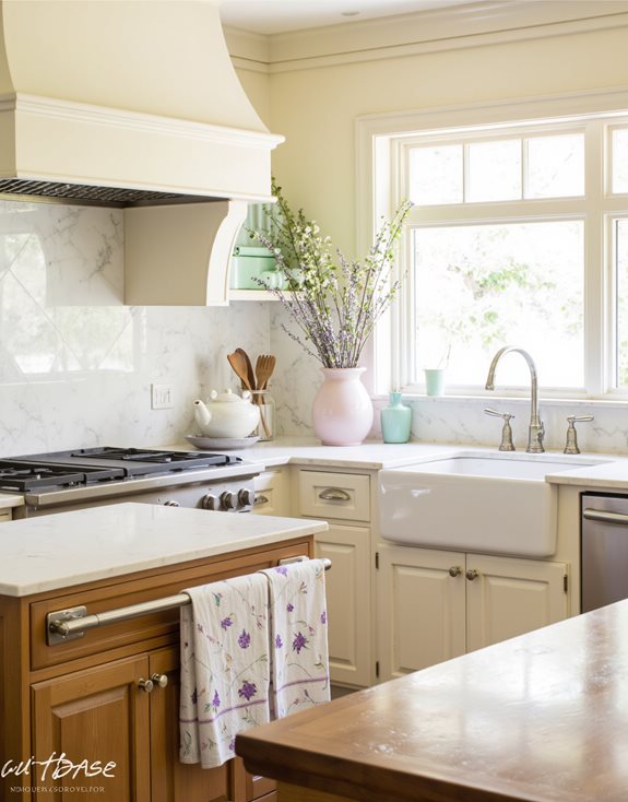 esthétique de cuisine pastel doux