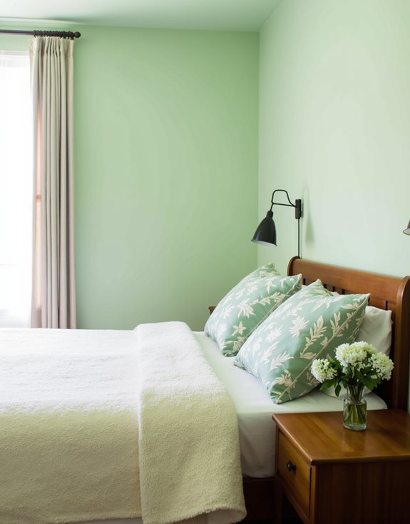 vert et marron apaisants