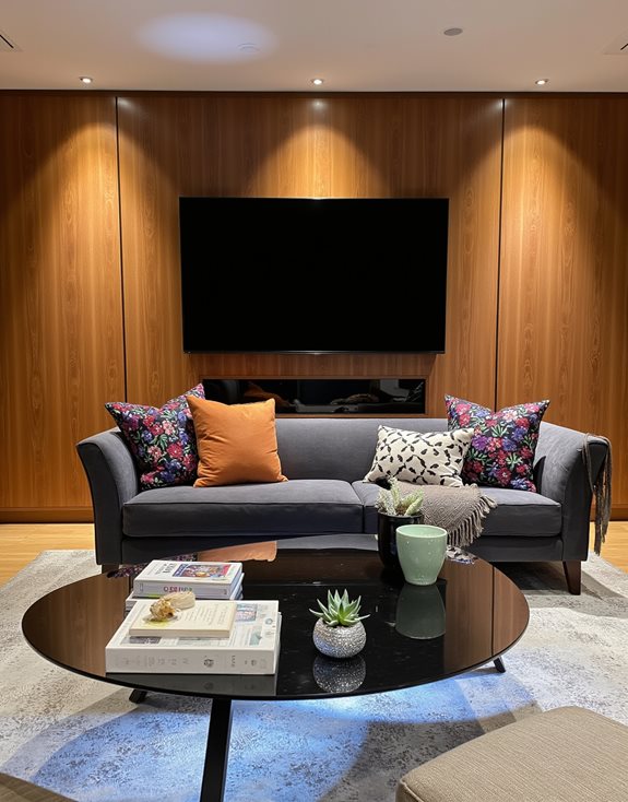 ajout de table basse élégante