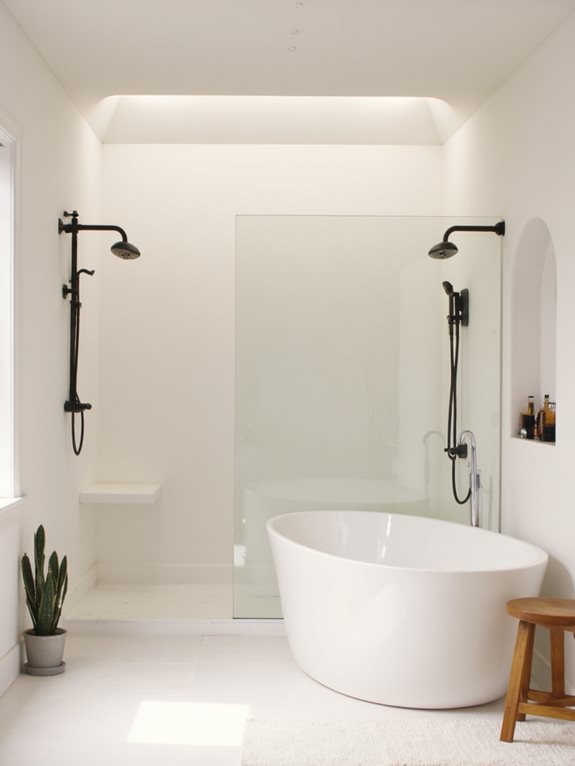 accessoires de salle de bain minimalistes et élégants