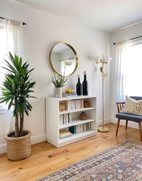 des placements de miroirs inattendus renforcent l'unicité