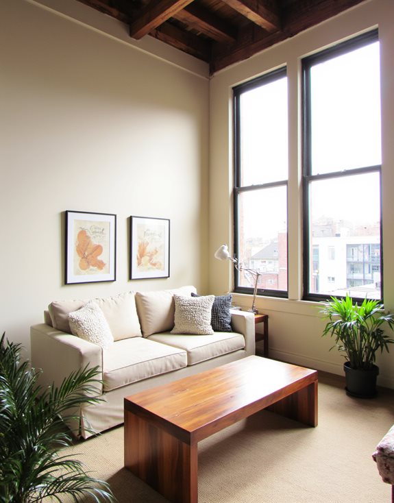 loft urbain avec chaleur