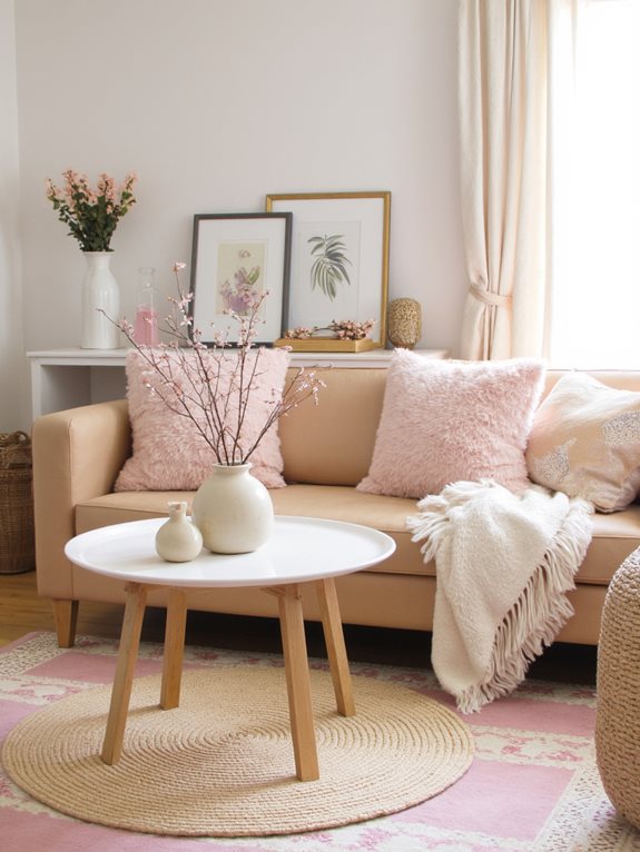 beige chaud atmosphère chaleureuse