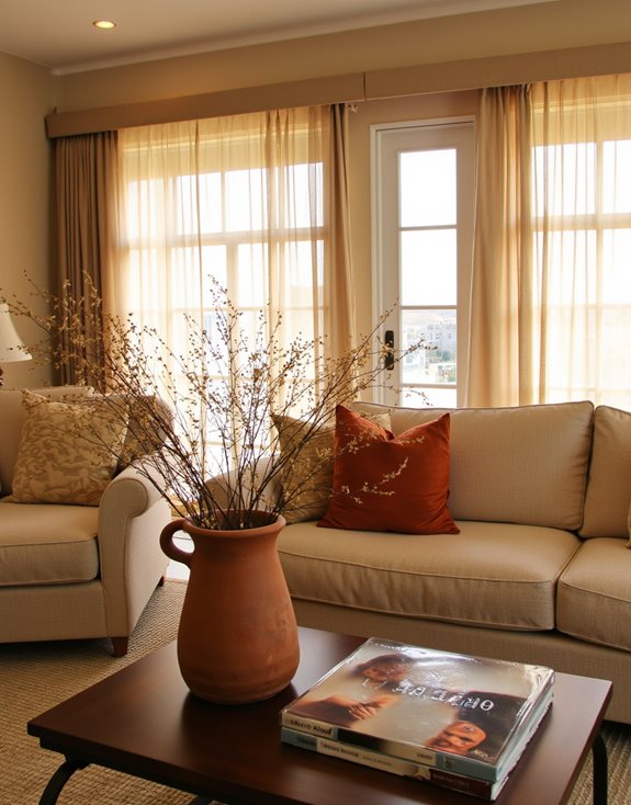 lueur chaleureuse retraite douillette