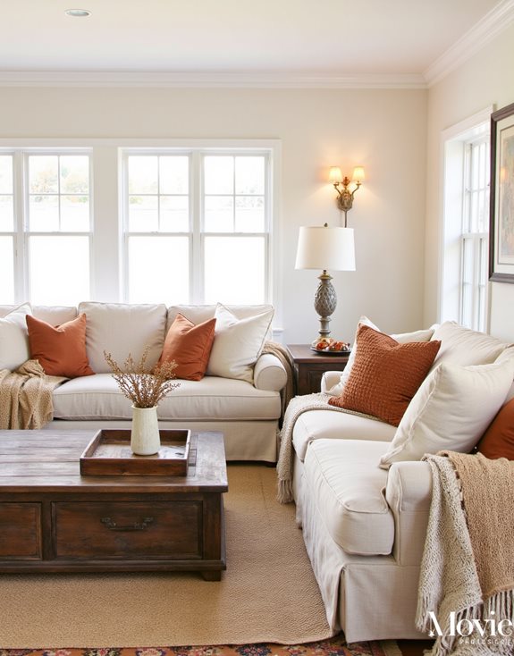 espace de vie de transition chaleureux