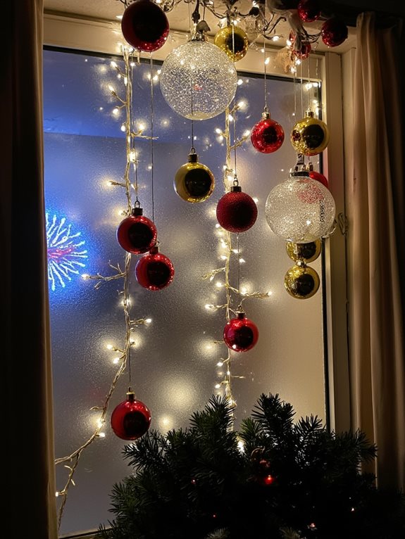 idées de décorations suspendues pour fenêtres