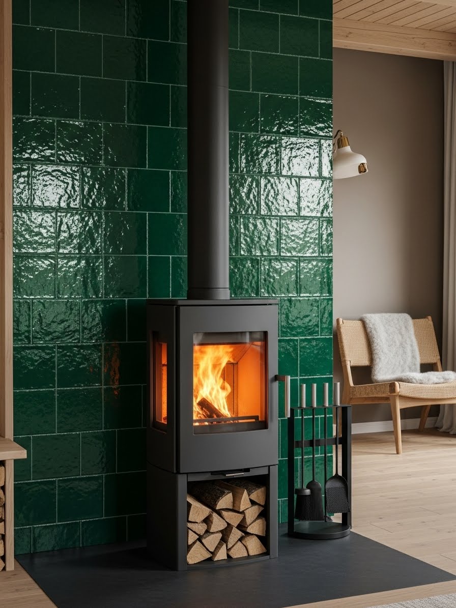 21 Décoration Derrière le Poêle à Bois — free download