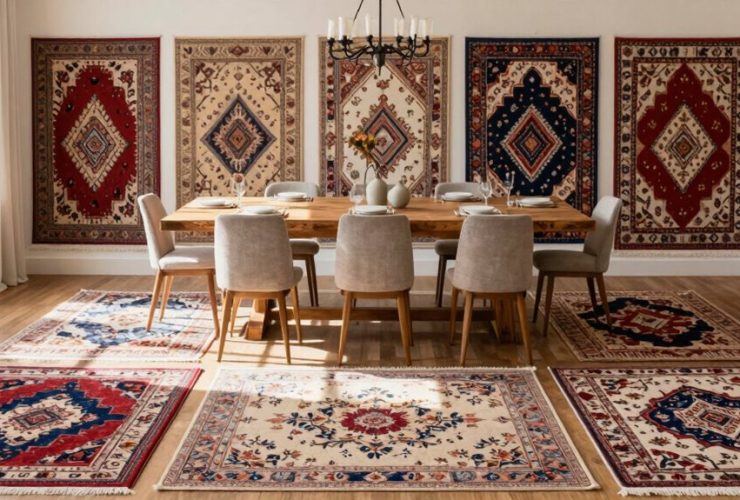 meilleures tapis de salle à manger