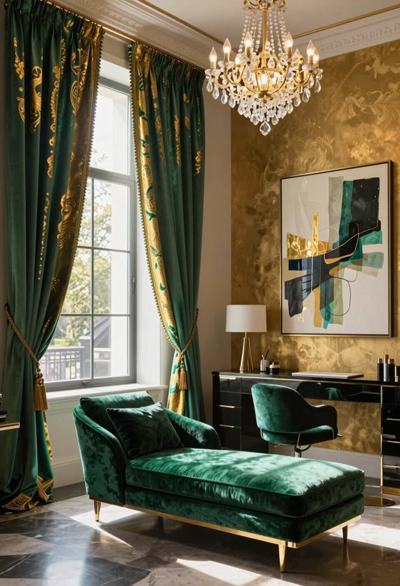 idées de traitement de fenêtre audacieuses