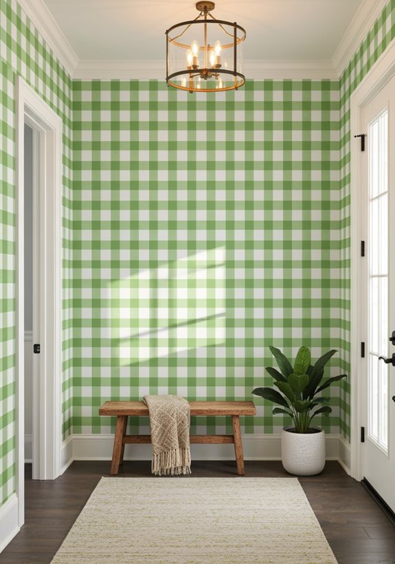 carrelage en damier charmant