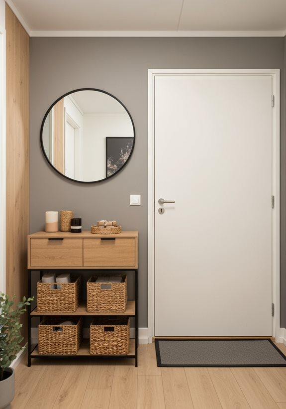 rangement chic pour l'organisation