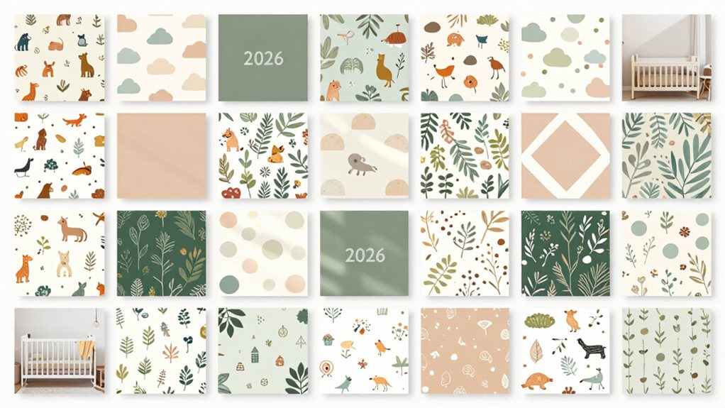 idées de design de papier peint pour enfants