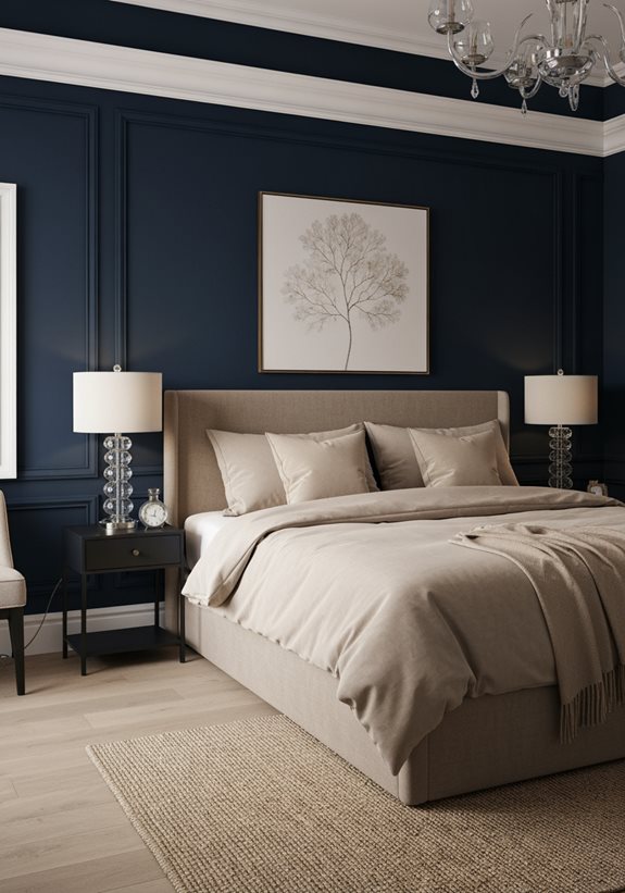 cocooning audacieux bleu beige