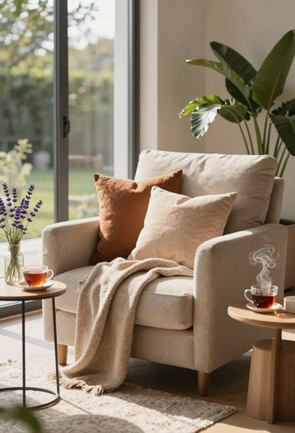 coins confortables pour la détente