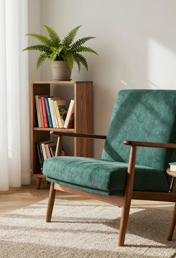 transformation d'un coin lecture douillet