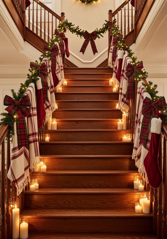 escaliers confortables pour les vacances