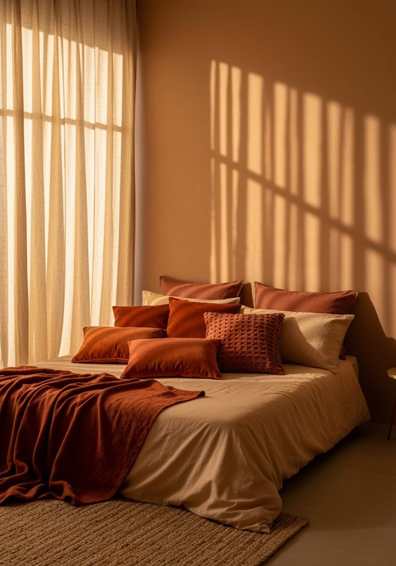 coussin en terre cuite confortable et douillet