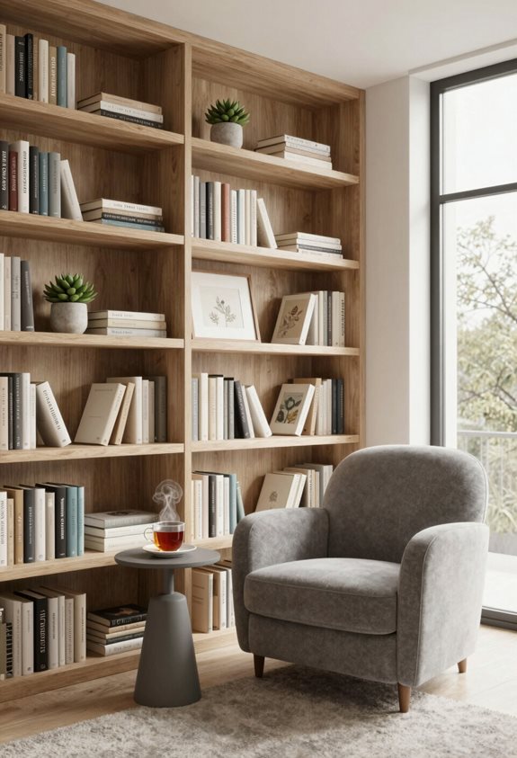 espace de lecture zen douillet