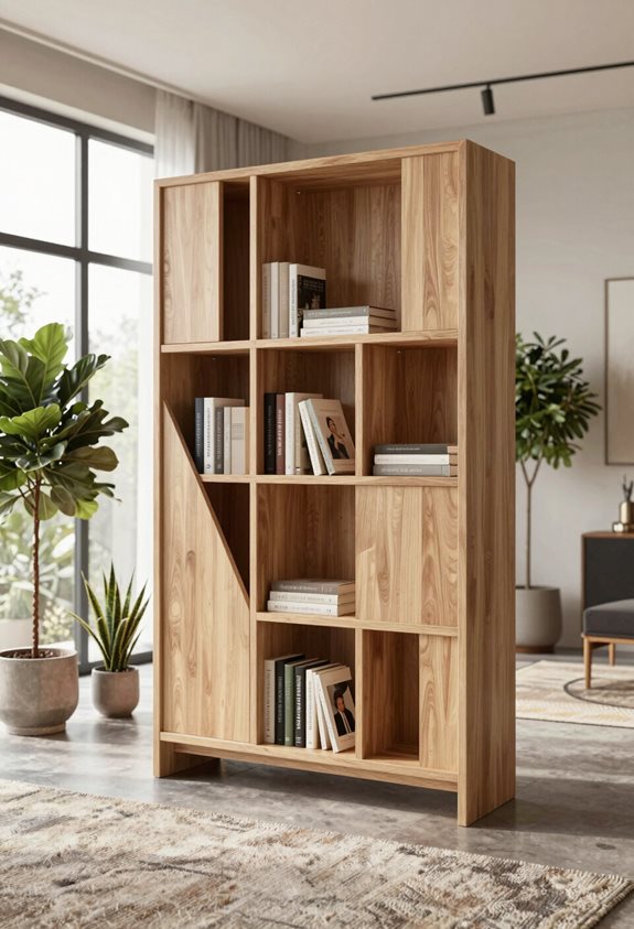 bibliothèque créative avec des partitions