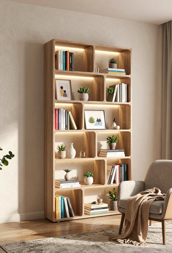 projet créatif de étagère DIY