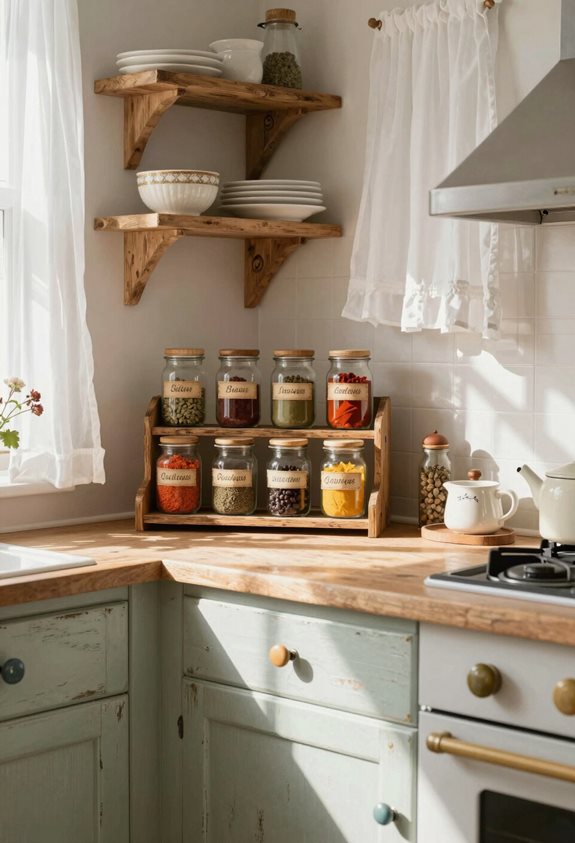 idées créatives pour étagère à épices